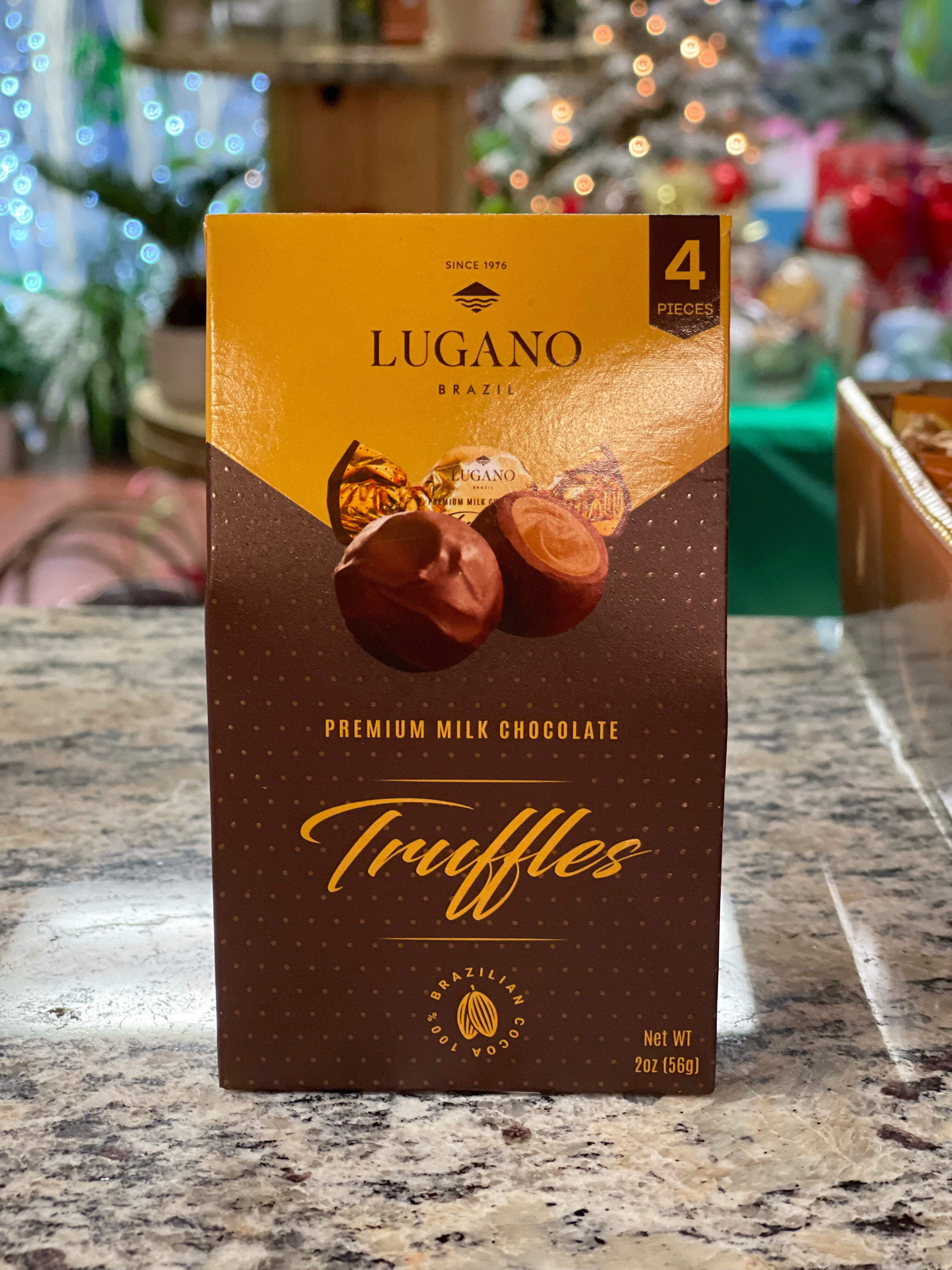 LUGANO MILK CHOCOLATE TRUFFLES